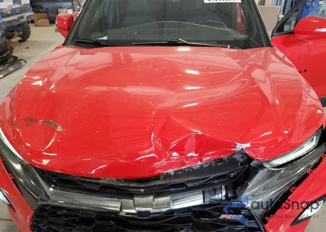 2021 Chevrolet Blazer Rs из США, поврежденный, VIN 3GNKBKRS6MS565619